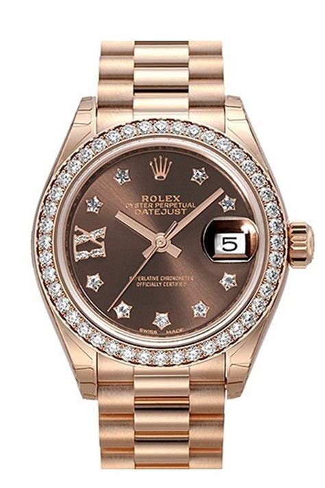 womens rolex rose gold|rolex lady datejust rose gold.